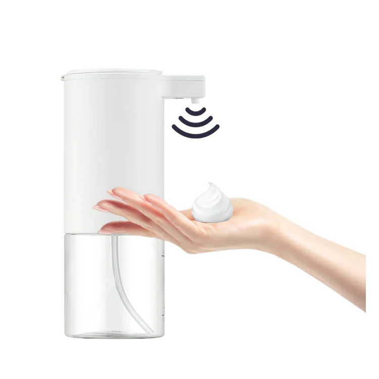 New design fashion contact free auto foam intelligent vertical infrared sensor soap dispenser for self care