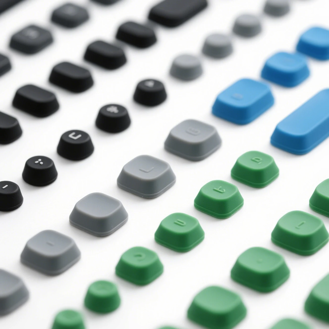 Customizable Durable Soft - Touch  Silicone Electronic Buttons for Electronics Remote Controls & Keyboards