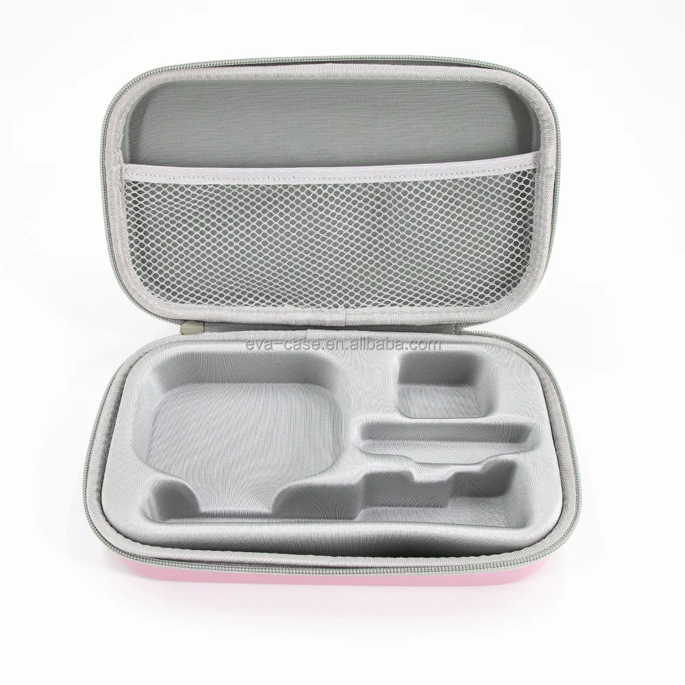 product eva pack black eva hard shell electronic beauty device case with zipper waterproof  portable for travel and camping-4
