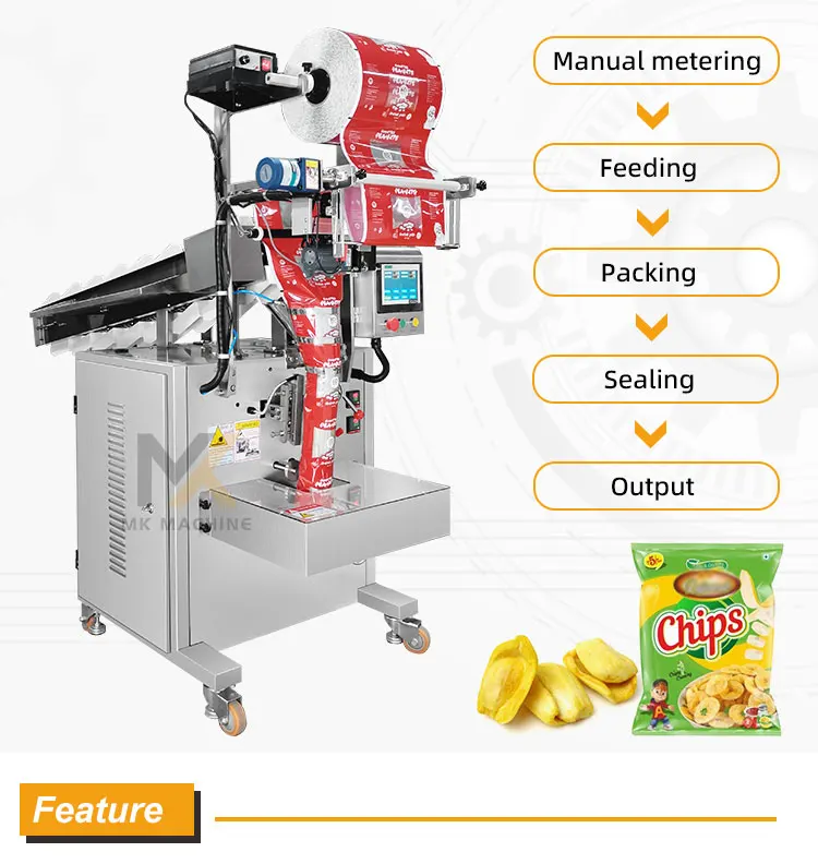 High Speed Semi Automatic Sachet Bag Snack Banana Potato Plantain Chips Packaging Machine Buy 4592