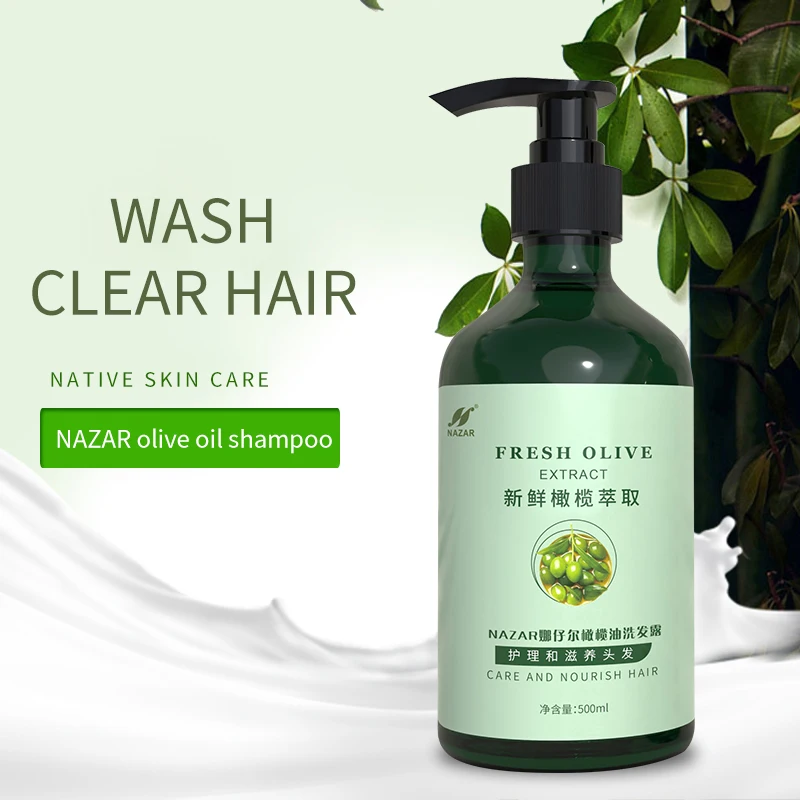 Wholesale Oem Hair Care Natural Organic Vegan Clarifying Olive Oil Hair Shampoo