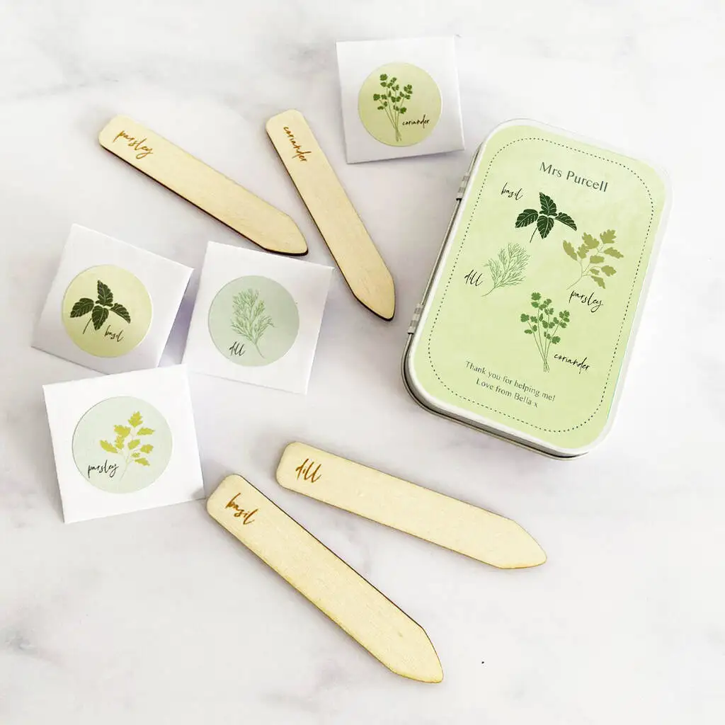 Teacher Herb Tool Set Gift Tin - Promotional \u0026 Customizable, image size:1024x1024
