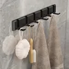 Black+Black 6 Hooks