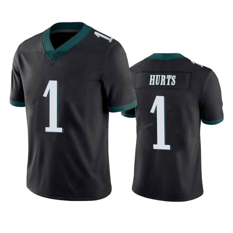 Wholesale 2023 Kelly Green Philadelphia 1 Jalen Hurts 6 DeVonta Smith 11 A.  J. Brown Men 62 Kelly Green 2 Darius Slay Jr. Football Jersey From  m.