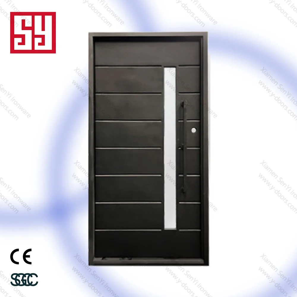 Custom Modern High Quality Stainless Steel Pivot Metal Door Decorative Finish 5 Year Warranty for Commercial Use Villa Entry