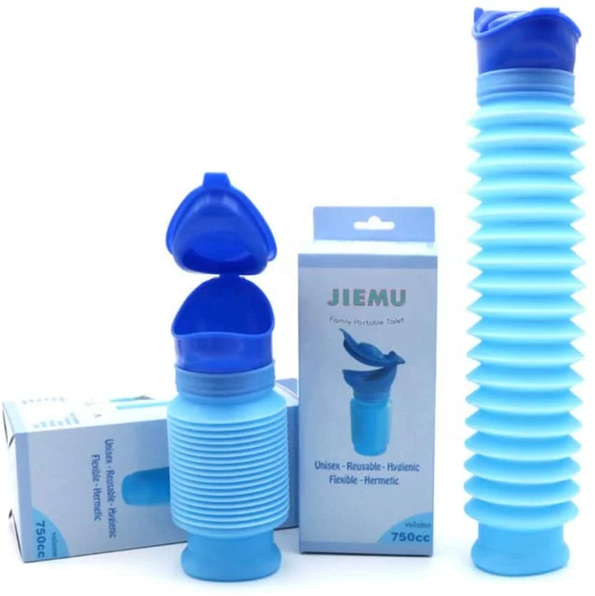 Danbghyuo Urinal Für Ihn & Sie - 750ml Zusammenklappbar Für Reise & Camping