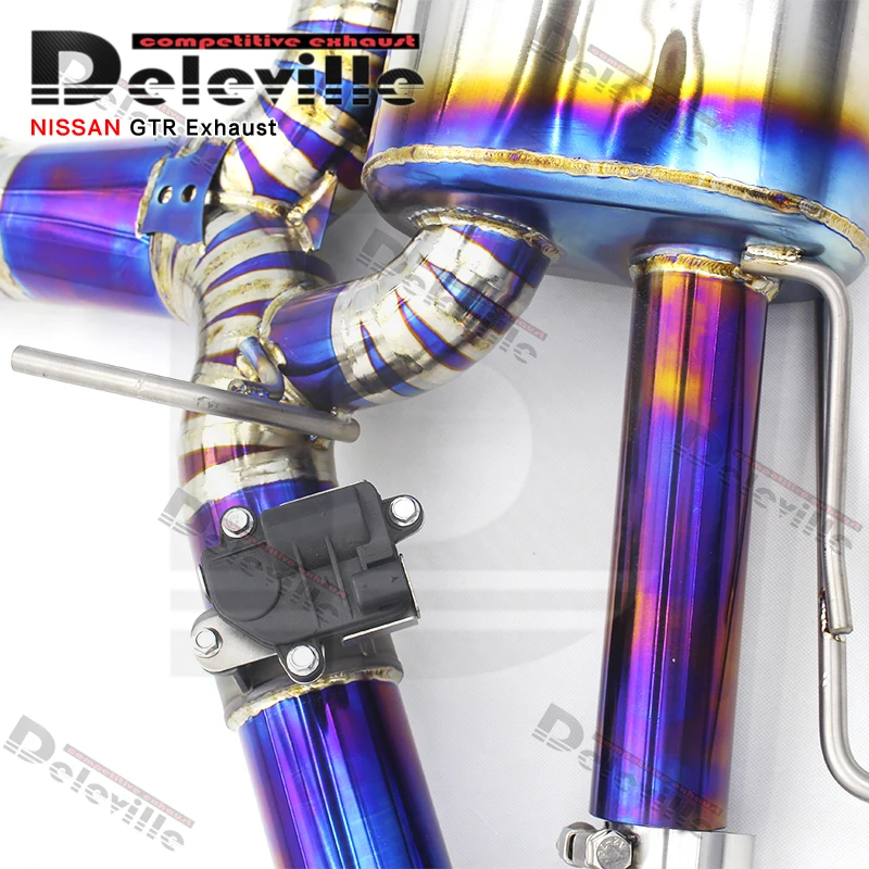 High Quality Titanium Exhaust Pipes for Nissan GTR R34 R35