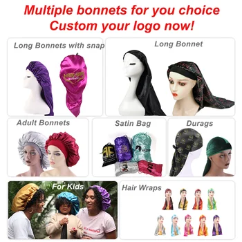 Kids Designer inspired hair bonnets – Own Your Identity Beauty