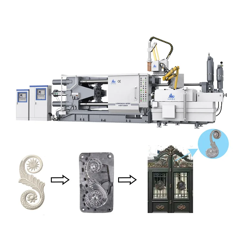 LH-HPDC 160T Small New Horizontal Cold Chamber Die Casting Machine for Making Aluminum Parts