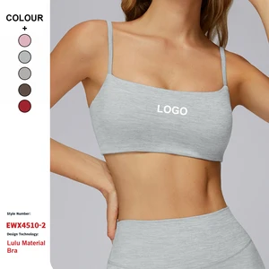 Custom High-Quality Quick-Drying Yoga Bras Double-Strap Pilates Workout Fitness Yoga Wear Women Running Tops Outdoor Sports Bras