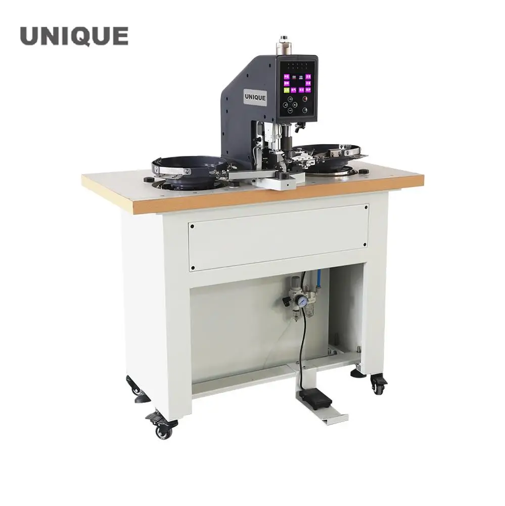 Automatic Snap Button Attaching Machine with Infrared protection
