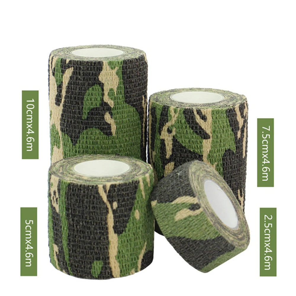 1 Pcs Printed Sports Knee Protector 4.5m Medical Therapy Elastic Bandage Colorful Self Adhesive Wrap Tape for Finger Joint Pet
