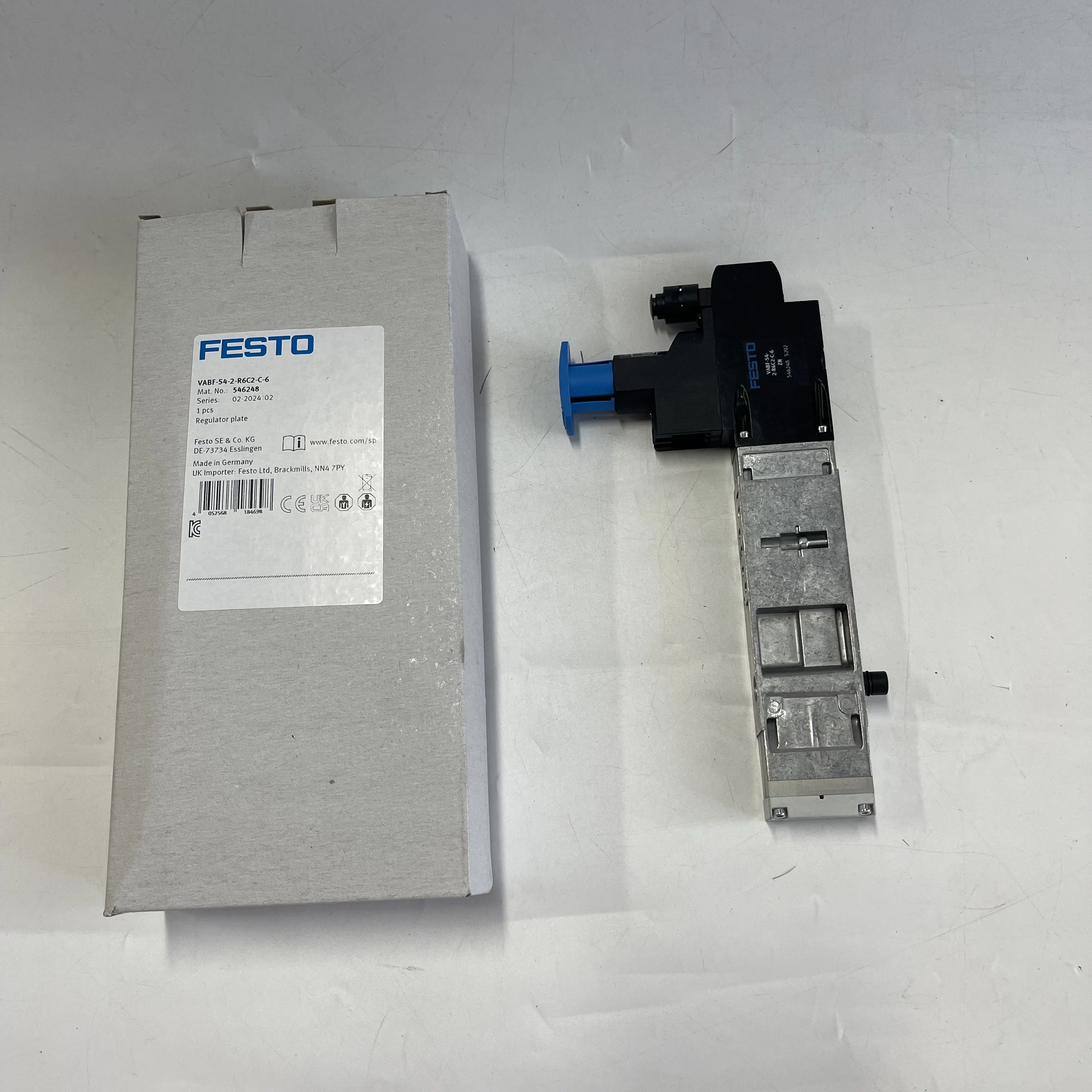 Festo Solenoid Valve VABF-S4-2-R6C2-C-6