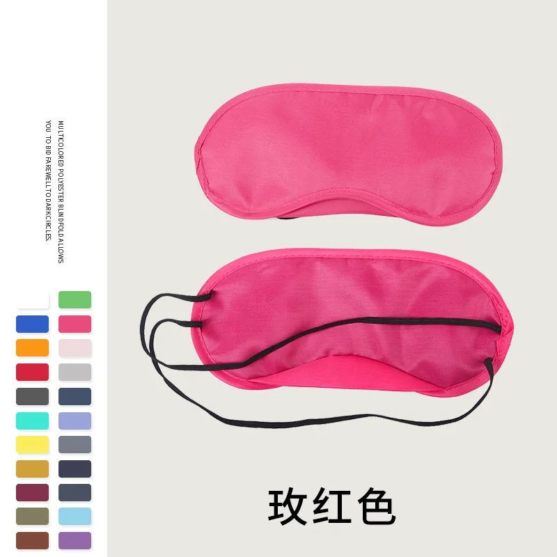 Wholesale Personalized High Quality Polyester 190t Sleeping Eye Mask