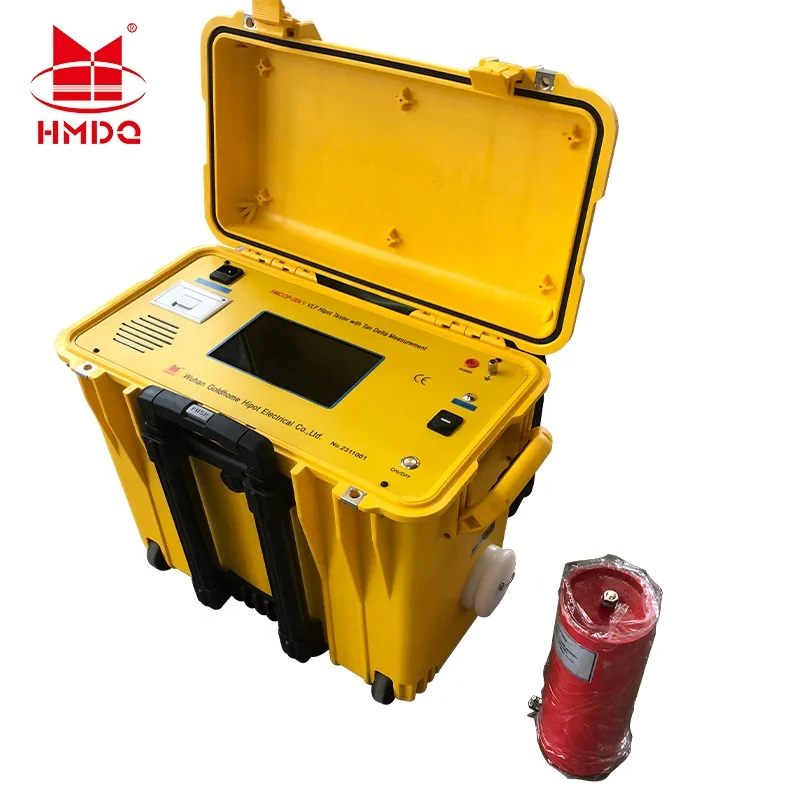 Electric China 0.1hz Vlf High Voltage Generator 30kv Vlf Cable ultra Low Frequency Ac Hipot Tester 60kv Tan Delta Measurement