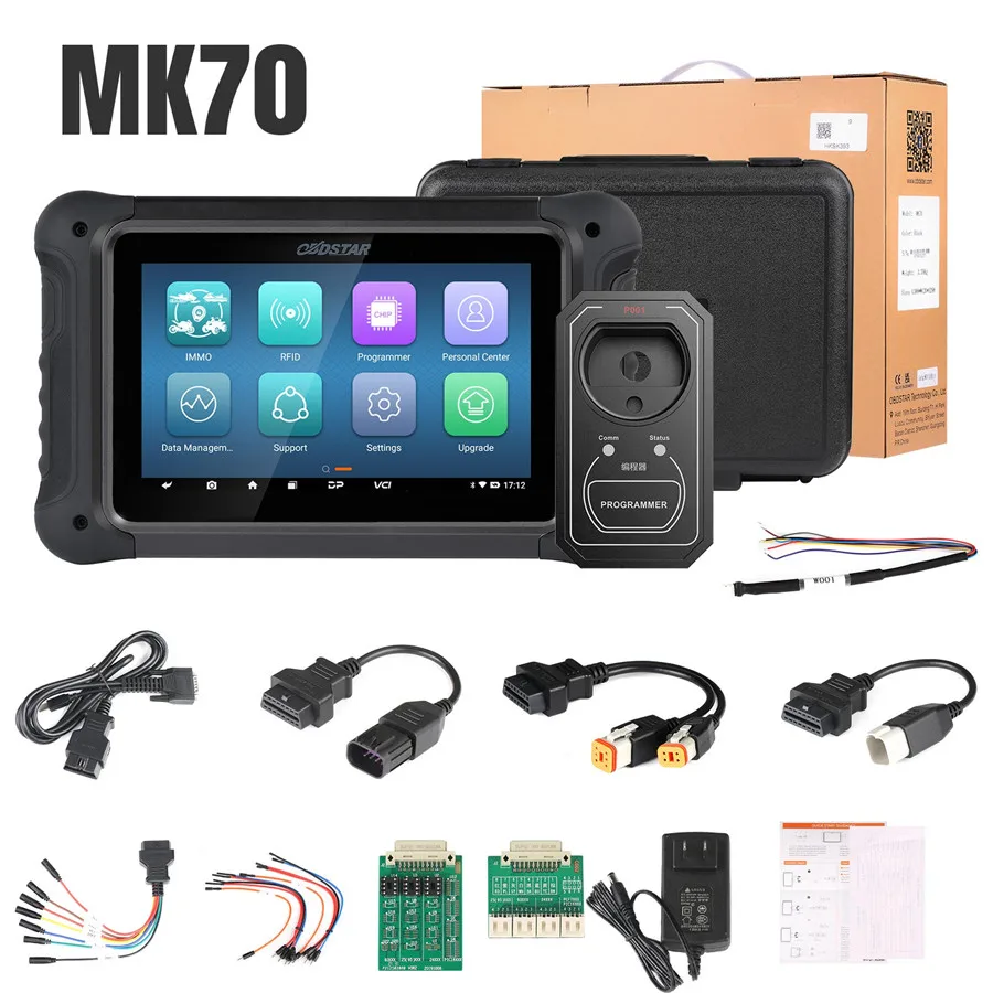 New Arrival OBDSTAR MK70 Motorcycle Immobilizer Programmer Key Reading Tool Motorbike Pin Code Reader Locksmith Diagnostic Tools