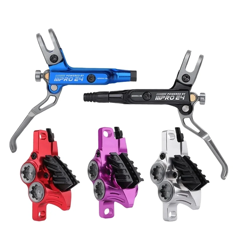 Frein Hydraulique Route/BMX Complet - Montage Plat - CNC Léger (jeu Avant/arrière)
