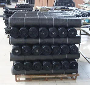 Sheet Woven Weed Control Fabric 2m X 10 Piece - UV Stabilised Black Heavy Duty Landscape Ground Cover Membrane Weeds Killer