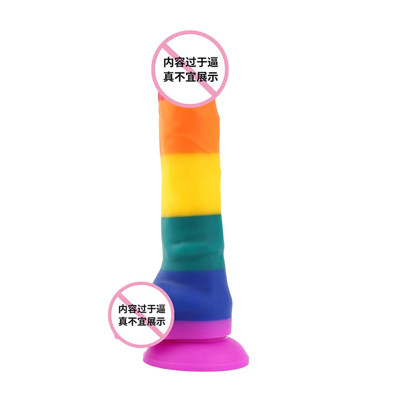 dildo größe Bunte 3-Size Silikon Dildos Große Silikon Dildo Frauen Strap-On Dildo  Sexspielzeug für Frauen Juguetes sexuales