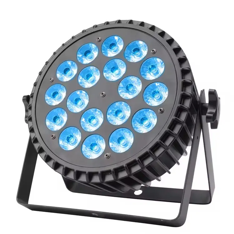 Stage Light Par LED 18x18w Rgbwa Uv 6in1 Led Par Light for Wedding Dj bar