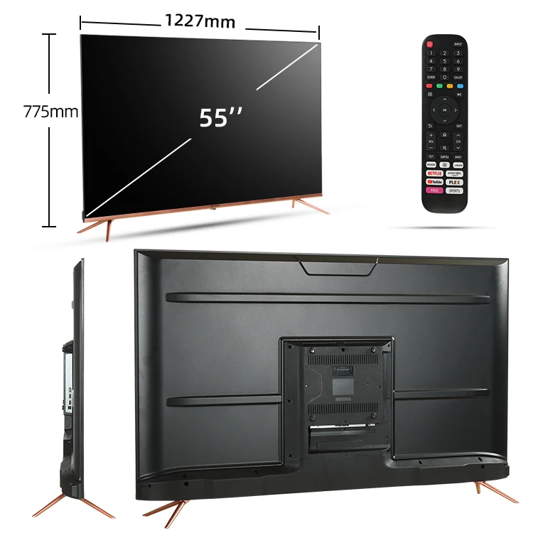 WEB OS TV 55 Inch 4K Smart LED with Wide Screen Support