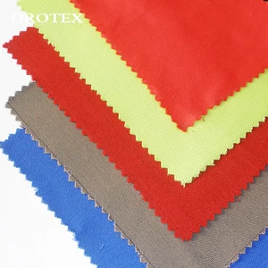 Wholesale 75%cotton 24%polyester 1%anti-Static 2/2 Twill 260gsm Cvc Flame Retardant Work Clothes Fabric