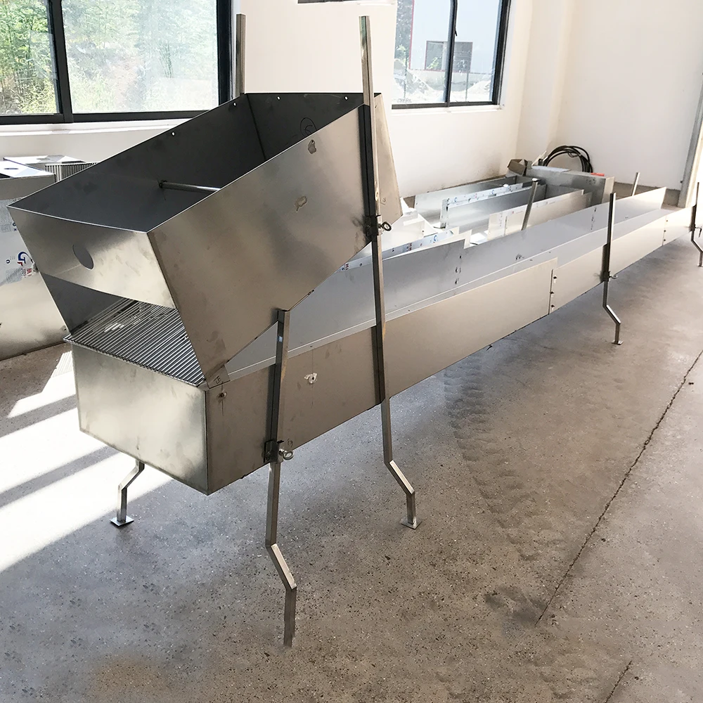 Mining Processing Small Scale Alluvial Gold Low Price Sluice Box for Sale