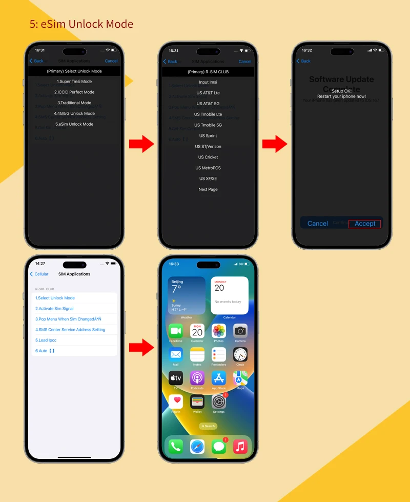 Rsim Club 18 Carrier Unlock Sim Gevey Sim for All iphone