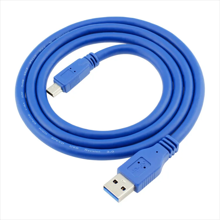 Mini Usb 3.0 Cable Mini 30cm 60cm 100cm 150cm 1ft 2ft 3ft 5ft Tablets Camcorders Hub Hdd 10p Connector - Buy Usb Mini Jack Cable,Mini Usb Speaker Cable,Mini Usb Double