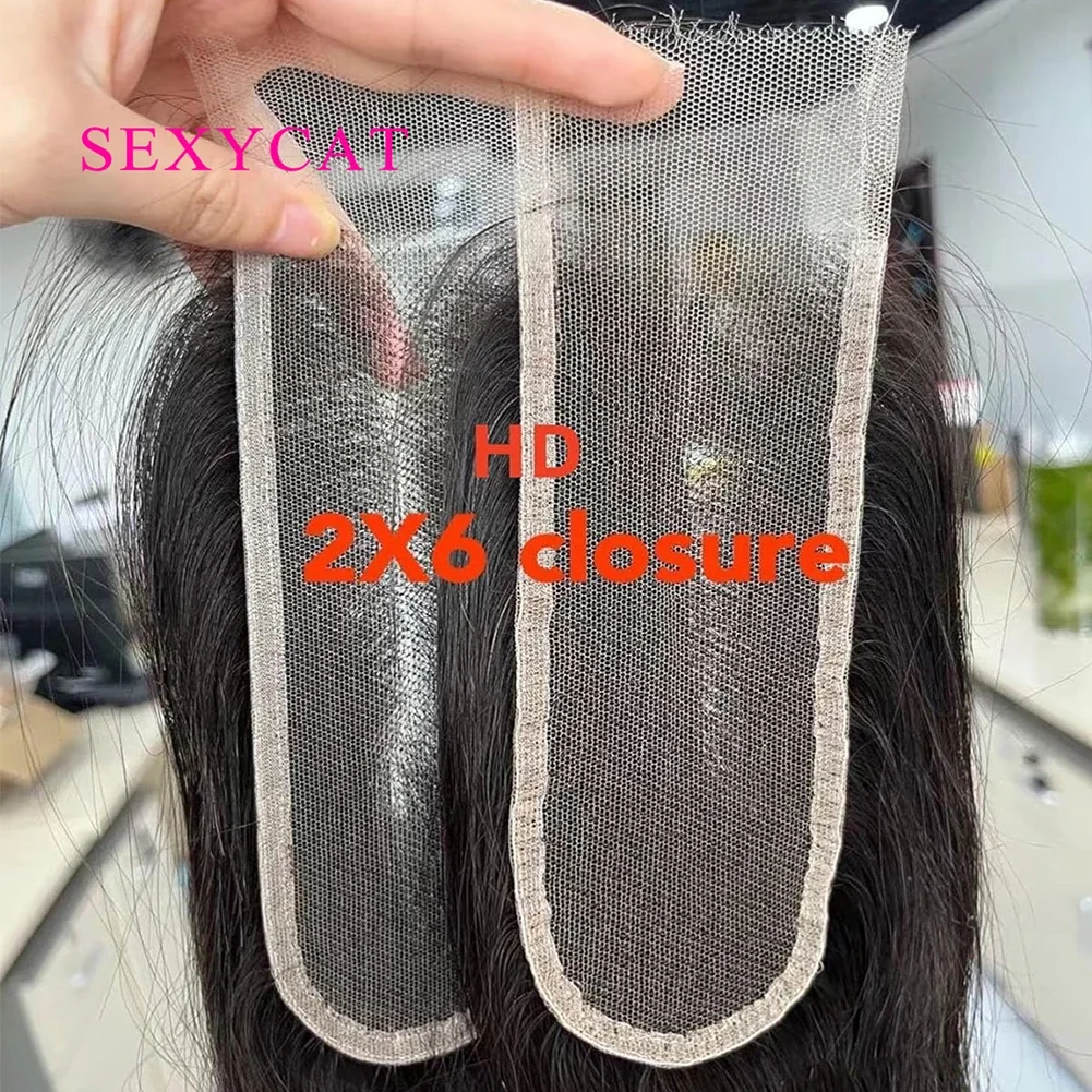 Emberi haj lace closure egyenes előre formázott bőrszerű swiss lace_voghion.com