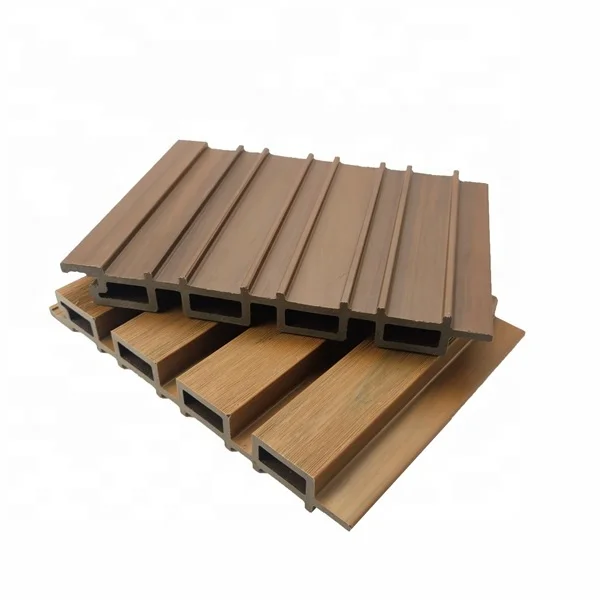 Outdoor Co-extrusion Wood Plastic Composite wpc outdoor wall panel 219*26 mm WPC Wall Cladding
