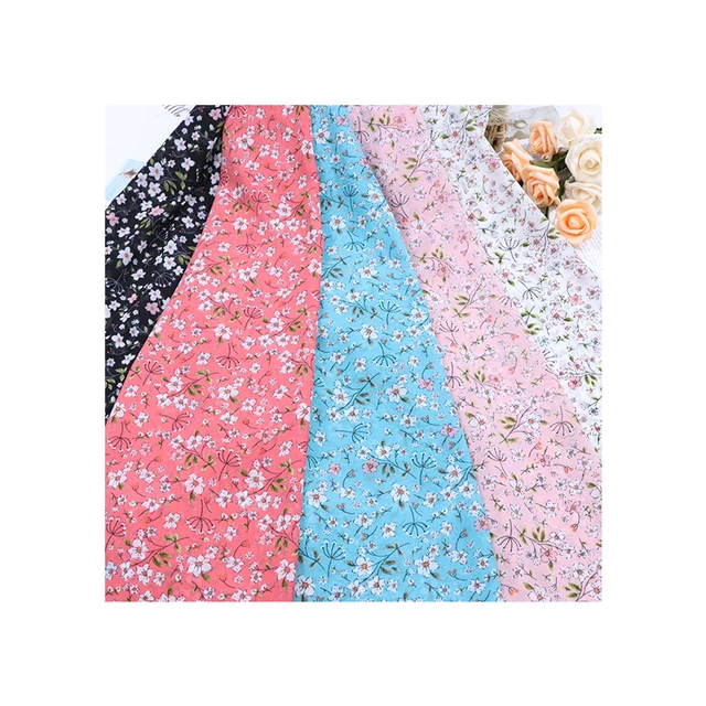New quality pearl chiffon printed polyester fabric for women beach towel headscarf