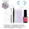 Kit de pierres dentaires bleues, 700 pièces