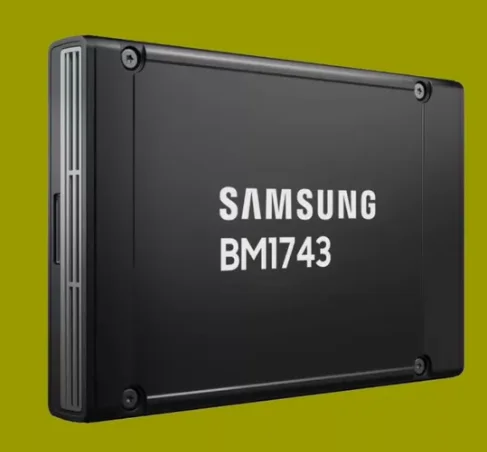 Samsung PM1743 15.36TB PCIe5.0 NVMe Enterprise SSD U.2 / E3.S For Data Center AI Server Storage
