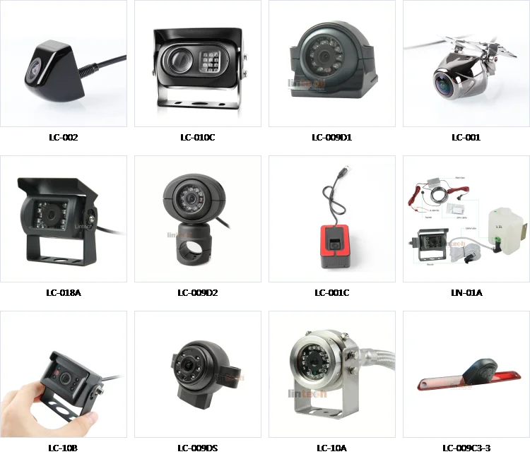 Forklift Safety System With 7 Inch Monitor Back Camera And Truck