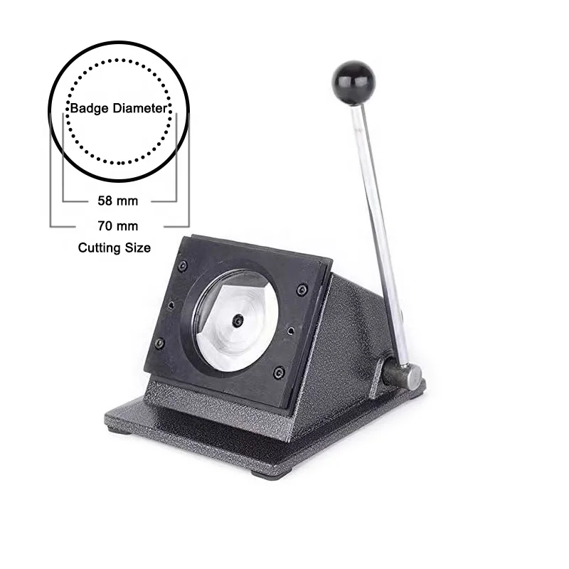 Лидер продаж, высокое качество, 58 мм, резак для бумаги, резак для значков, машина для резки бумаги