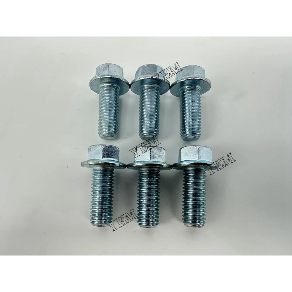 For Komatsu 6D125 Oil Cooling Nozzle Screw 6150-81-9230 Engine Rebuild Kit Heavy Equipment Engine Parts