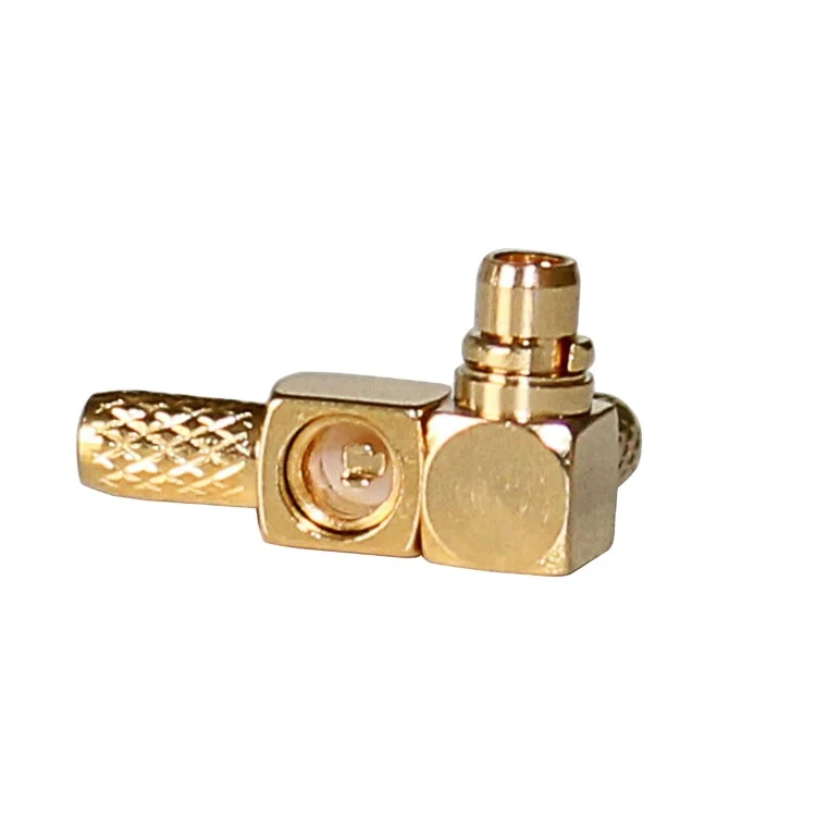 product mmcx c jw15 connector male right angle coaxial connector mmcx crimp rg174 rg316 cable-2
