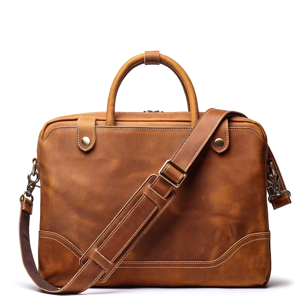 high quality leather briefcase