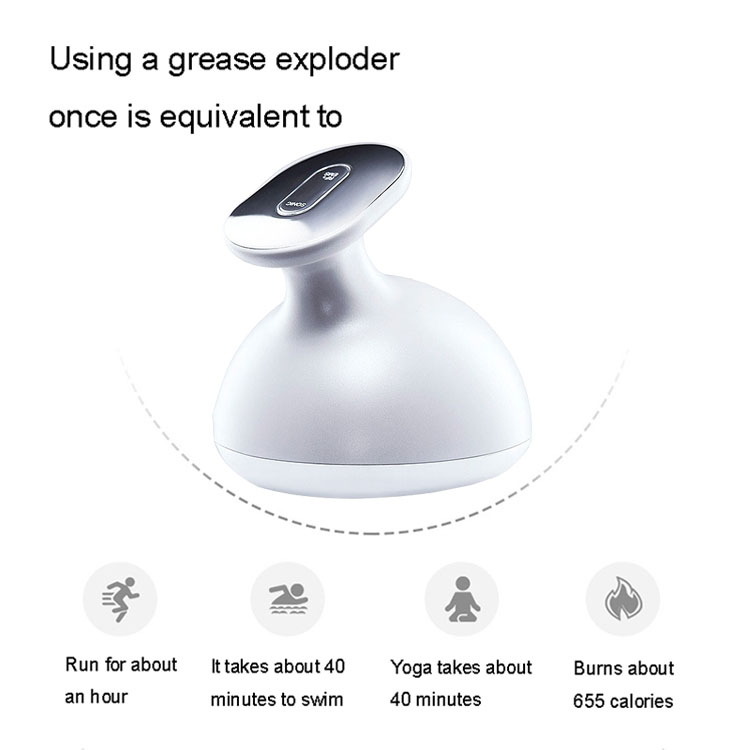 Лидер продаж Amazon, электрическая ультразвуковая ионная шпатель для пилинга черных точек на лице, аппарат для красоты, скребок для кожи лица