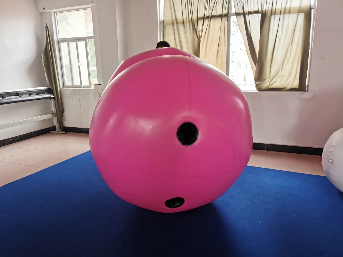 BeiLe Customize New pink PVC Inflatable Suit for Sales
