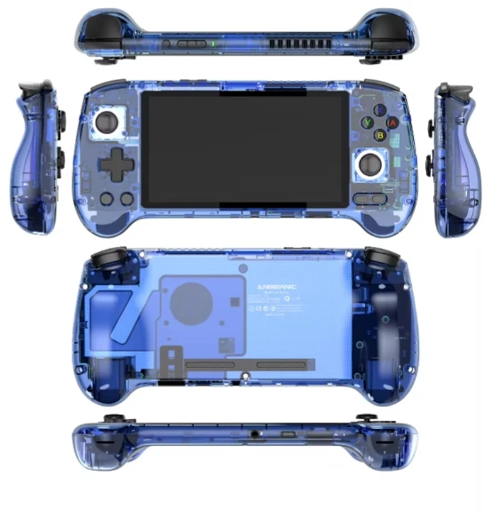 ハンドヘルドポータブルアーケードゲームコンソール ANBERNIC RG556 新型 Android ハンドヘルドゲームコンソール 5.5インチ