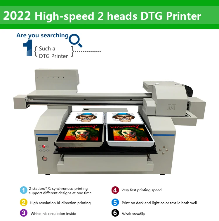 Buy Lsta1-808 New 2020 Good Quality Fast Speed 12 Color Cmykw A3 Dtg Cotton Tshirt  Printer T-shirt Printing Machine from Shenzhen Lester Development Co.,  Ltd., China