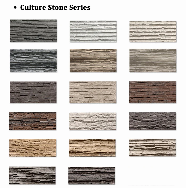 Artificial Rocks Stone Wall Tile Mcm Flexible Exterior Natural Stone ...