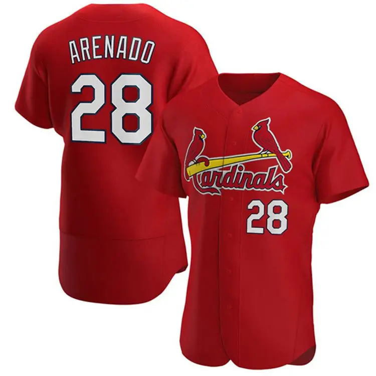 Wholesale 2023 St. Louis Baseball Jerseys 28 Nolan Arenado 4 Yadier Molina  46 Paul Goldschmidt American Baseball Coolbase Stitched Shirts From  m.