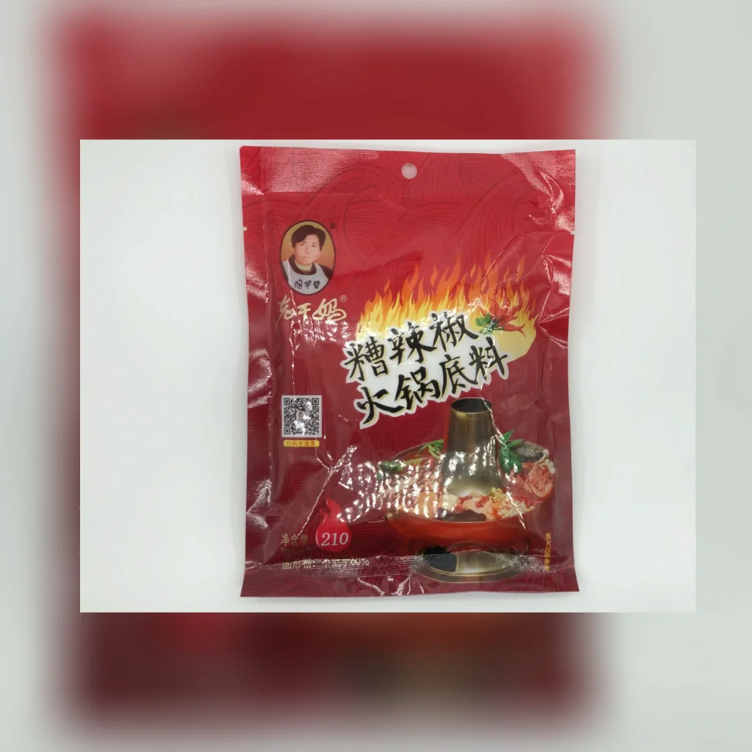 Factory Wholesale Tao Huabi Lao Gan Ma Hot Pot Base Material 160g Hot