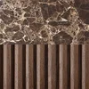 Brown Oak/ Brown Emperador Marble