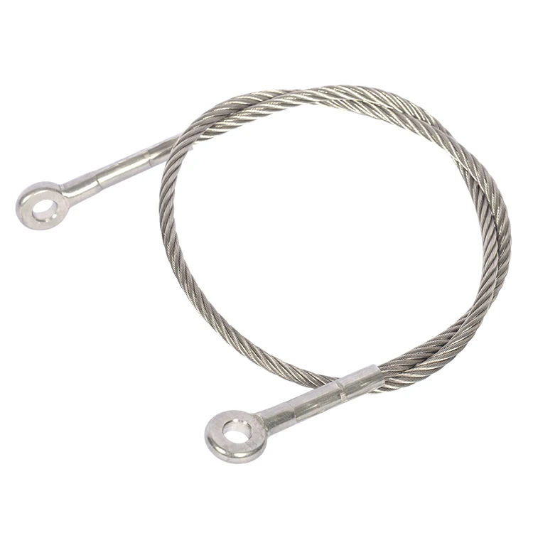 Factory Direct Sale 7x7 4.0mm Sling Bag Steel Tower Crane Wire Rope Sling Sleeve Wire Rope Slings
