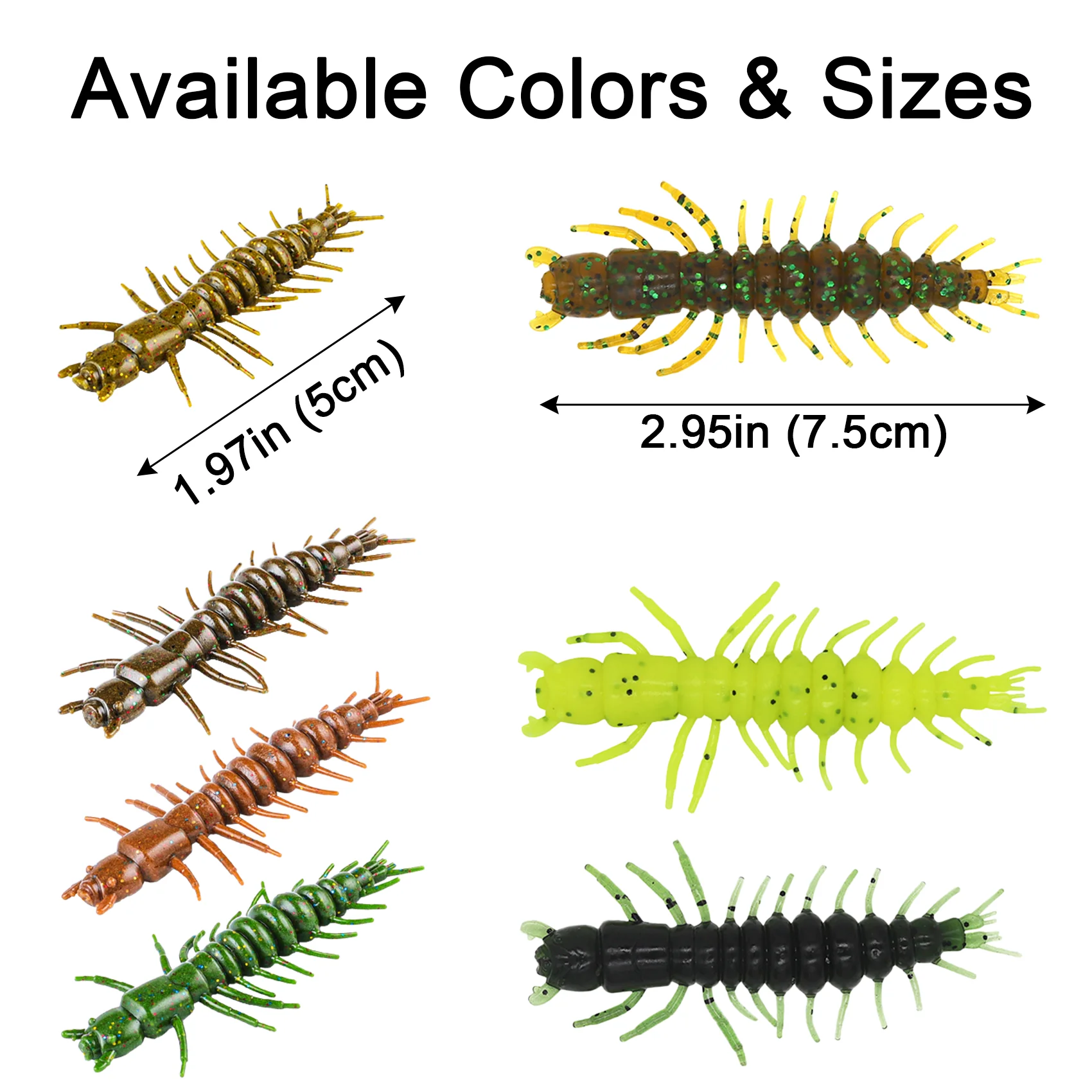 Ned-mite Hellgrammite Rig Top Soft Plastic Fishing Lure