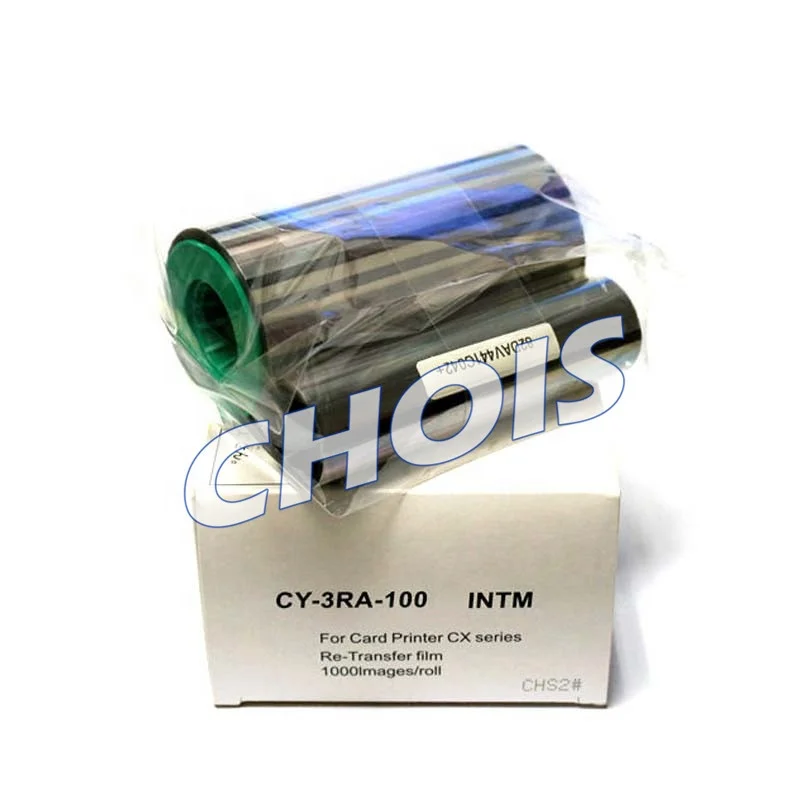 カードプリンター CY-340-100 フィルムリボン CY-3RA-100 Original-JVC-Card-Printer-CY-